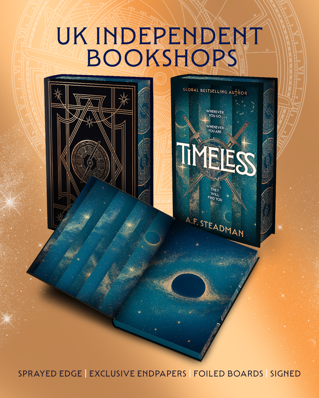 Timeless (signed special edition sprayed edge indie edition) PRE-ORDER